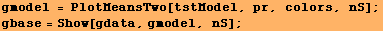 gmodel = PlotMeansTwo[tstModel, pr, colors, nS] ; gbase = Show[gdata, gmodel, nS] ; 